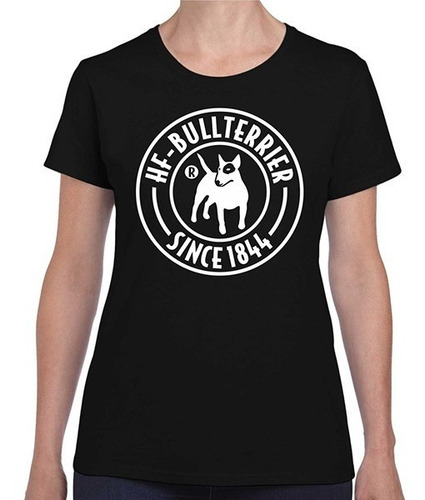 Remeras Mujer Bull Terrier Hf ® Dog Thinker Pack X 12