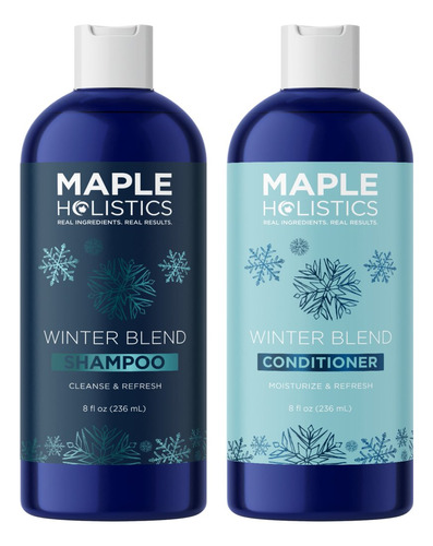  Maple Holistics Clarificador De Champú Y Acondicionador Para