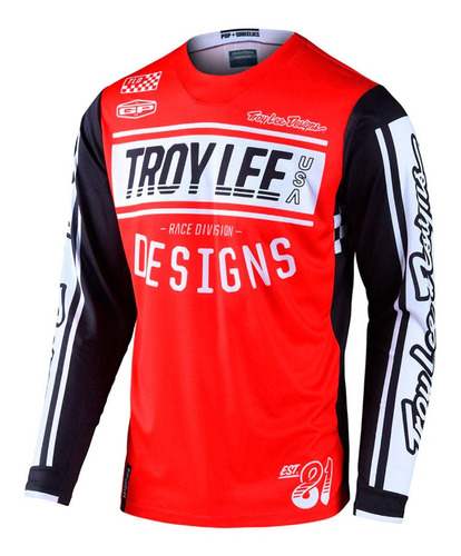 Jersey Moto/enduro Troy Lee Designs Gp Race 81 Red