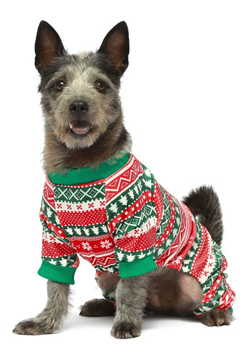 Fitwarm Traje De Navidad Para Perro, Pijama Para Perro, Ropa