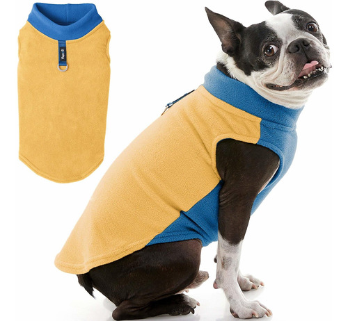 By Fleece Vest Dog Sweater  Chaqueta Cálida De Forro P...