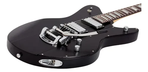 Guitarra Eléctrica Schecter Robert Smith Ultracure The Cure Color Perla Negra Orientación De La Mano Diestro