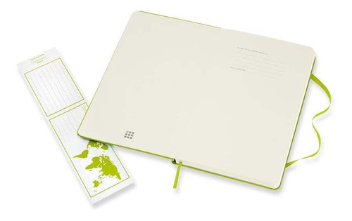 Moleskine Libreta Clásica Grande Verde Hoja Rayada P. Dura