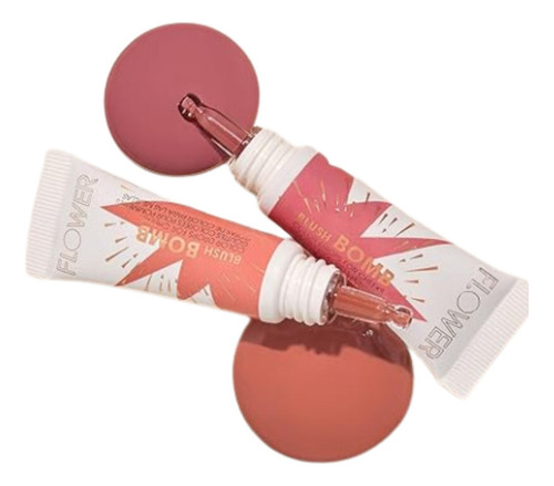 Blush Rubor Liquido Flower Blush Bomb 9ml Iluminador Tono Del Maquillaje Spiced
