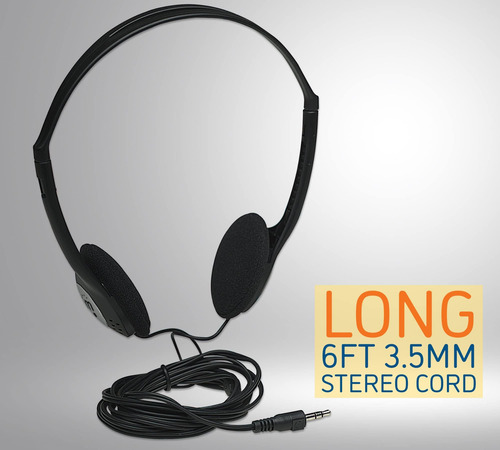 Auriculares Estéreo Supraaurales Manhattan Con Cable De 1,8