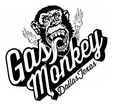 2 Adesivos Gas Monkey Dallas Texas - Carro Moto Decorativo
