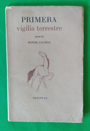 Primera Vigilia Terrestre . Manuel Calvillo