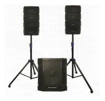 Comprar Bocinas Bluetooth Sistema Lineal Array Subwoofer Audiobahn
