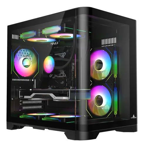 Pc Ryzen 7 5800x Ddr4 32gb Radeon Rx 6600 500gb Wave M Rg Mq
