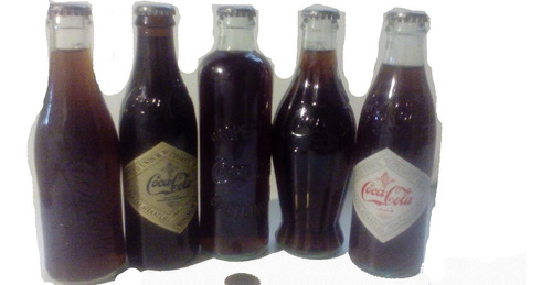 Botellas Coca Cola Edición 120 Aniversario (x Las 5)