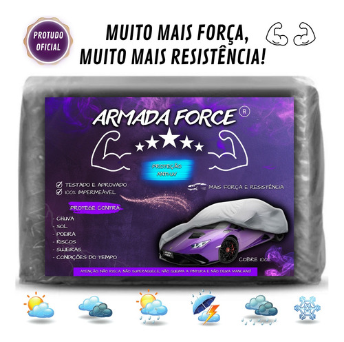 Capa Para Kombi Impermeável Sem Forro Com Elástico Na Borda