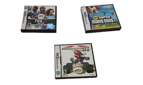 Caja De Juegos Y Manuales Nintendo Ds (sin Juegos)