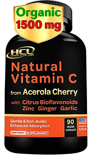 Vitamina C Natural De La Cereza De Acerola Orgánica - Xqvwx