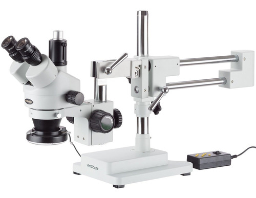 Microsc O Estéreo Trinocular Sm-4tx-144a, Oculares Wf...