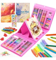 Comprar Vigorfun Kit De Dibujo Lápices Acuarela Pintura Niños 240pzs
