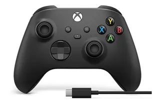 Control joystick inalámbrico Microsoft Xbox QAT-00001 Carbon Black carbon black