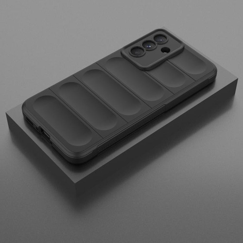Funda Puffer Inside Protec Camara Para Samsung A36 5g Negro Puffer Inside