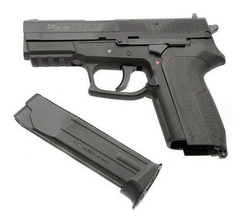 Pistola Kwc Sig Sauer 2022 Polimero Cal. 4,5 + Balines