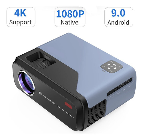 4k 8000 Lúmenes Proyector Bluetooth Led Full Hd