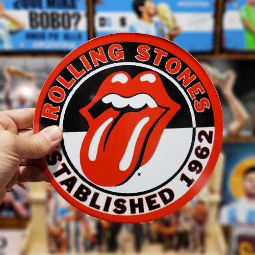 Cartel Chapa The Rolling Stones Vintage Apto Exterior 