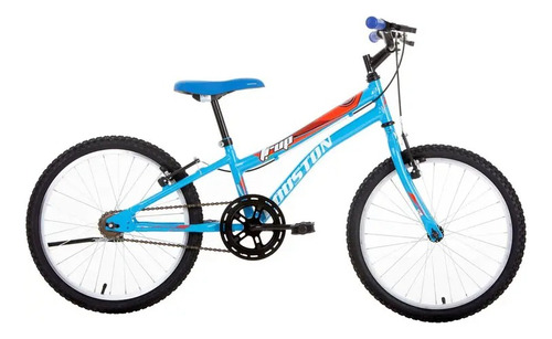 Bicicleta Infantil Aro 20 Trup - Houston Cor Azul-celeste