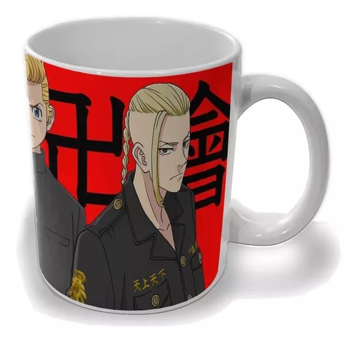 Caneca Tokyo Revengers Personagens Anime Mangá Mod2 325 Ml