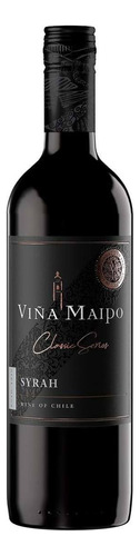 Vino Tinto Chileno Maipo Syrah 750ml