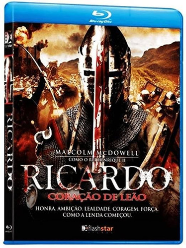 Blu Ray Ricardo Coração De Leão - Original Lacrado