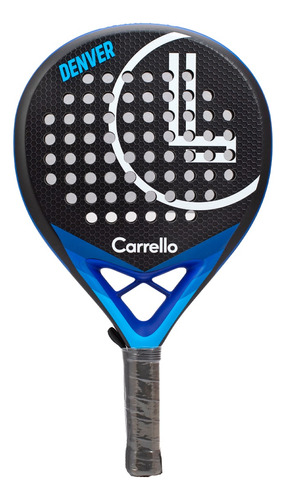 Paleta De Padel Carrello Denver 3d Carbono 12k