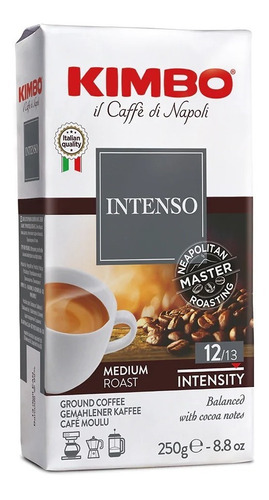 Cápsulas Café Kimbo Espresso Intenso Compatible Espresso