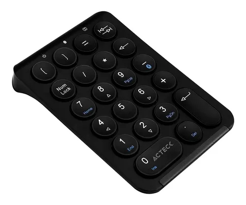 Teclado Bluetooth Numerico Acteck Ultra Slim N110 Ac 9233163