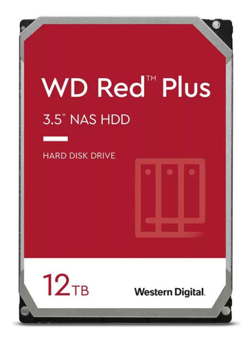 Western Digital 12tb Red Plus Nas Disco Duro Tranza