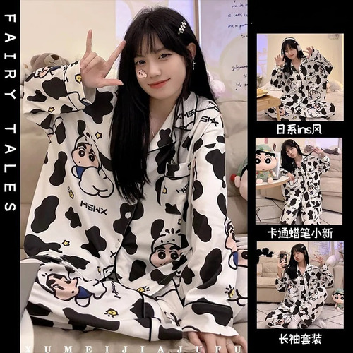 Pijama Crayon Shin Chan Estilo Insertado, Algodón Puro, Boni
