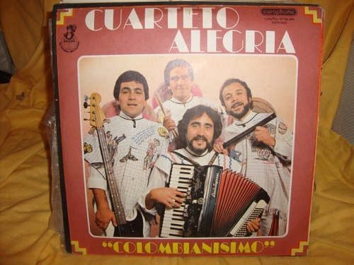 Vinilo Cuarteto Alegria Colombianisimo Oooooo C1