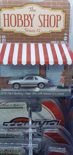 1979 Ford Mustang Coupe Mas Figura Greenlight 1/64