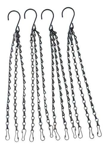 4 Piezas De Resistencia De 16 Pulgadas, Colgante, Cadena De