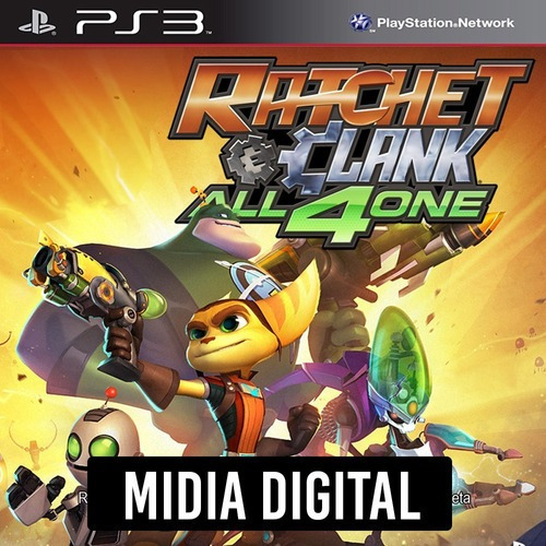Ratchet & Clank All 4 One - Ps3 Psn*