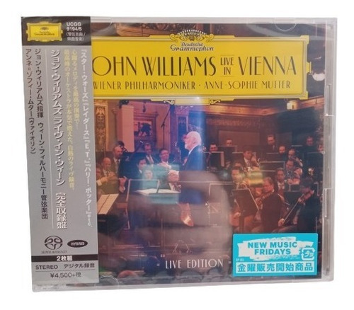 John Williams Live In Vienna Sacd Nuevo Jap Obi Musicovinyl