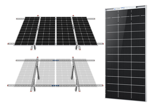 Sistema De Kit De Soportes De Montaje De Panel Solar De Múlt