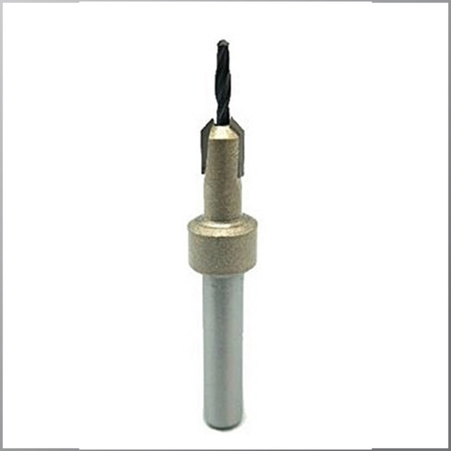 Escareador De Vídea 8mm Com Broca 3mm Madeira