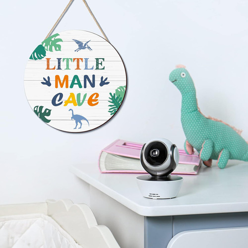 Letrero De Madera Con Cita De Dinosaurio Con Frase De Little