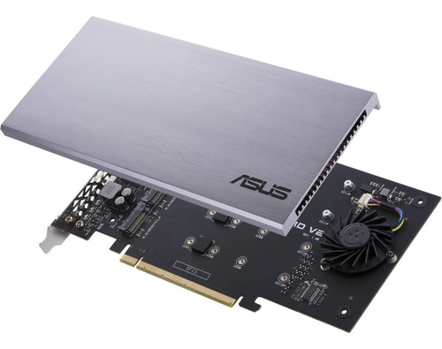 Tarjeta De Expansión Asus Hyper M.2 X16 Pcie 3.0 X4 V2 128gb