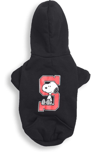 Peanuts Snoopy - Suéter Con Capucha Para Perro Universitario