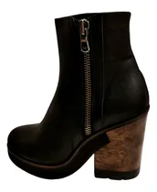 Comprar Febo | Botas Cuero Vacuno Taco Plataforma