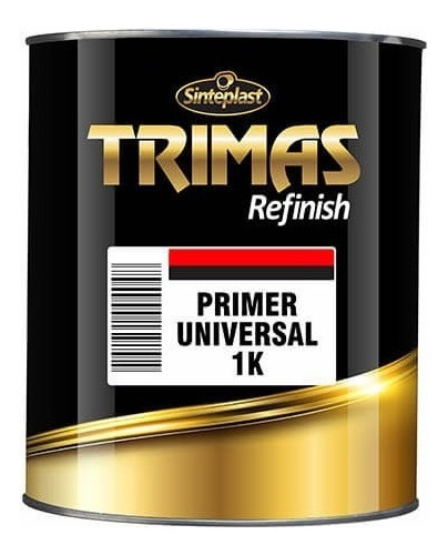 Primer Gris X 0.9 Lt. Impresión Auto Madera Sinteplast