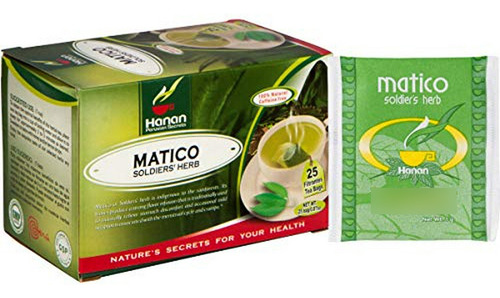 Té De Matico (hierba Del Soldado) - 25 Bolsitas De Té De Hie