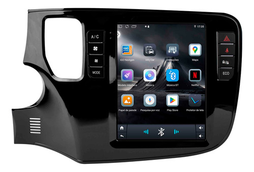Multimídia Tesla Adak Play Outlander 2013/2022 2+64gb 9.7p