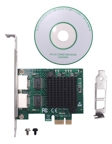 Tarjeta De Red Pcie Gigabit De Doble Puerto  Tarjeta Adaptad