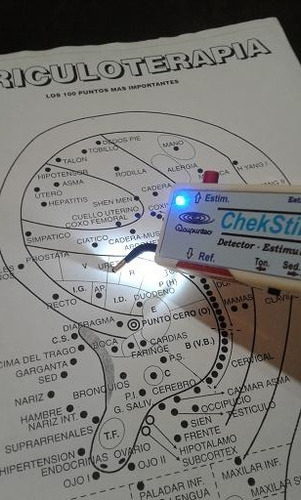Detector Y Estimulador Para Auriculoterapia Y Acupuntura