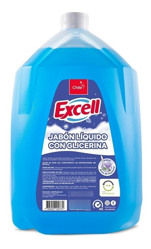 Jabon Liquido Con Glicerina 5l Excell